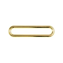 Ovalring 40mm gold