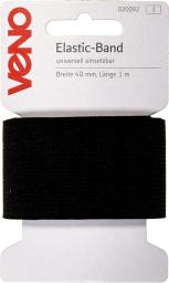 Elastic tape soft 40mm black
