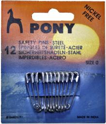 Safety Pins Steel 27mm