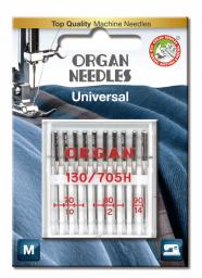 Organ 130/705 H REG a10 st. 070/090 Universalnadeln Blister