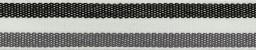 Baumwollband Streifen 15mm