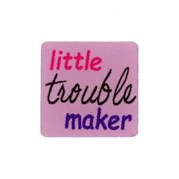 Weblabel little trouble maker rosa