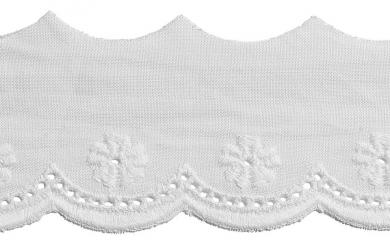 Scalloped Lace 38Mm 100%Co 