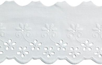 Scalloped Lace 60Mm 100%Co 
