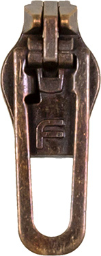 Fix-A-Zipper Size 5 Metal Old Brass 5er Füllung 
