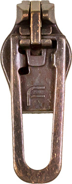 Fix-A-Zipper Plastic Size 5 Old brass 