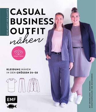 Don't be afraid of clothes - sew a casual business outfit from Anna. Simply sew 