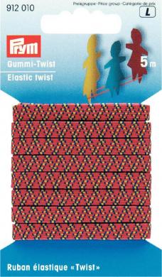Gummi-Twist 6,5 mm dreifarbig 