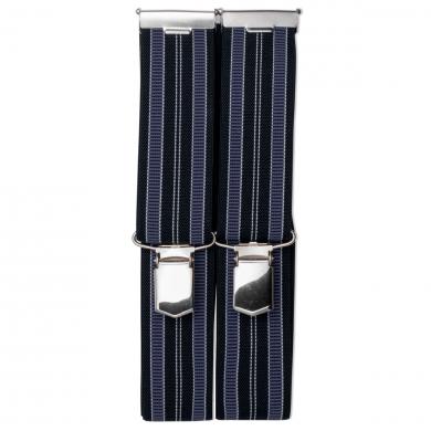 Mens braces navy/blue stripes 35mm 120cm 1pc 