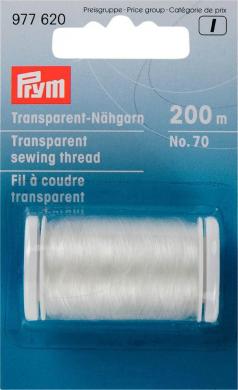 Sewing thread Nr. 70 transparent  light    200m 