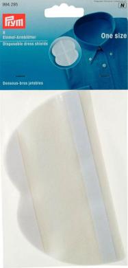Disposable dress shields white    4pairs 
