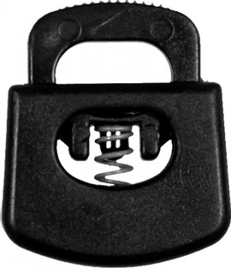 Cord Lock 1 Hole Plastic 20mm 