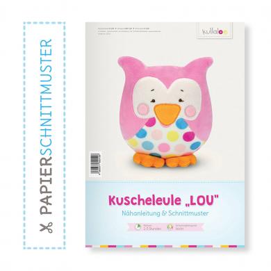 Kullaloo Booklet Eule "Lou" Schnittmuster + Anleitung 