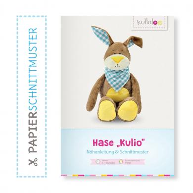 Kullaloo Booklet Hase "Kulio" Schnittmuster + Anleitung 