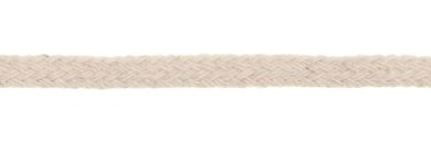 Flat cord hemp cotton 8mm 