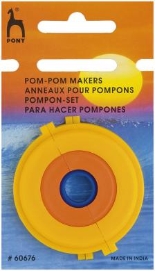 Split Pom Pom Makers Plastic 