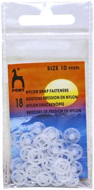 Nylon Snap Fasterners 10mm 
