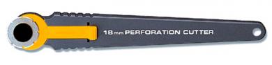 Rollschneider 18mm Quick Change gezahnt / Perforationsmesser 