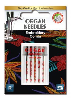 Organ 130/705 H Embroidery Combi Box a5 Blister 