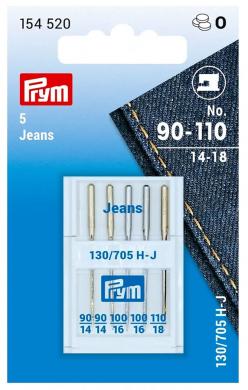 Nähmaschinennadeln 130/705 Jeans 90-110 
