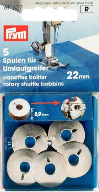 Bobbins for rotary shuttle 22   5pc 