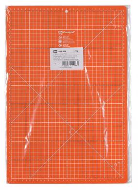 cutting mat 30x45cm cm/inch orange 