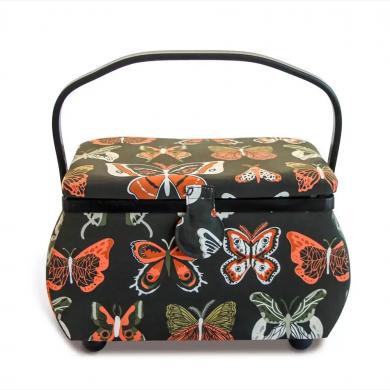 sewing basket L Butterfly 