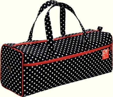 Needlework bag Polka Dots Black/White1pc 