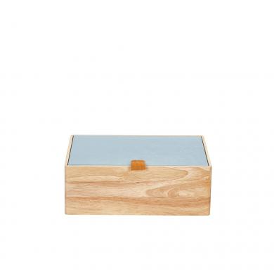 Sortimentsbox Holz S blau 