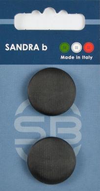 SB-Knopf Unternäher 23 mm schwarz 