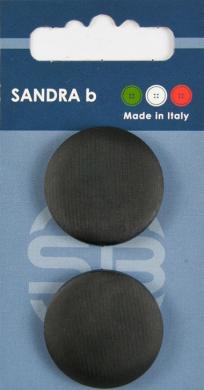 SB-Knopf Unternäher 28 mm schwarz 