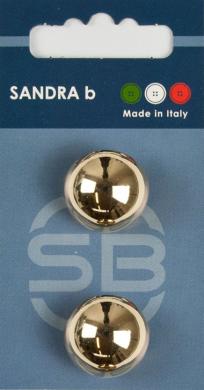 SB-Knopf Unternäher 20,5 mm gold Metall 
