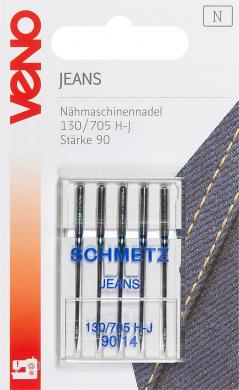 Sewing machine needles 130/705 Jeans 90 