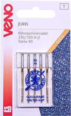 sewing machine needle 130/705 H-JT Gold Jeans 90 
