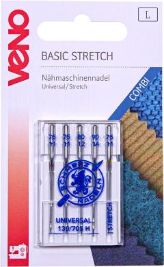 sewing machine needle 130/705 H V5S Combi Basic Stretch 