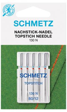 Machine Needles Topstitch 130N 80/12-B5 