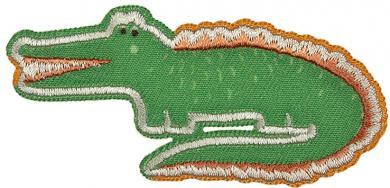 Motif Crocodile 