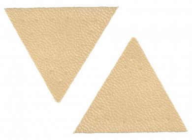 Motif triangle beige 