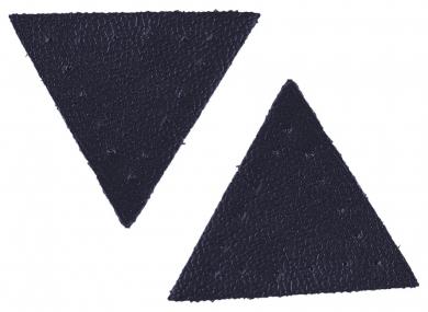Motif triangle blue 