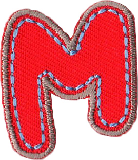Motif Letter M 