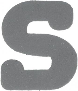 Motif reflex letter S 