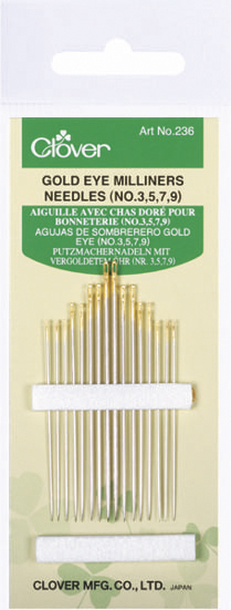Wholesale Milliners Needles Steel Silver 42250 Sort