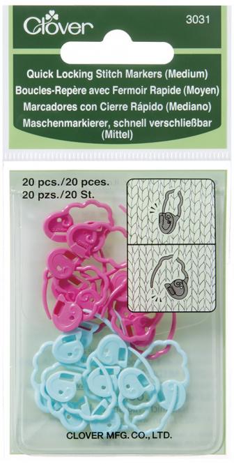 Wholesale Quick Locking Stitch Markers Medium