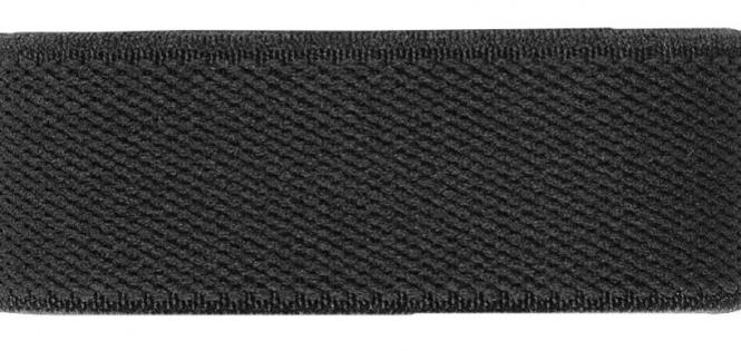 Wholesale Soft top elastic 25mm black 1m