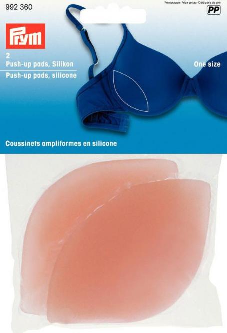 Wholesale Push-up pads silicone one size flesh 2pc