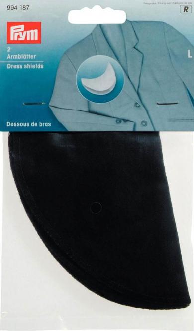 Wholesale Dress shield size L black            2pc