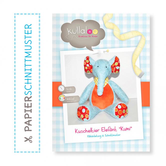 Wholesale Kullaloo Booklet Elefant "Kumi" Schnittmuster + Anleitung