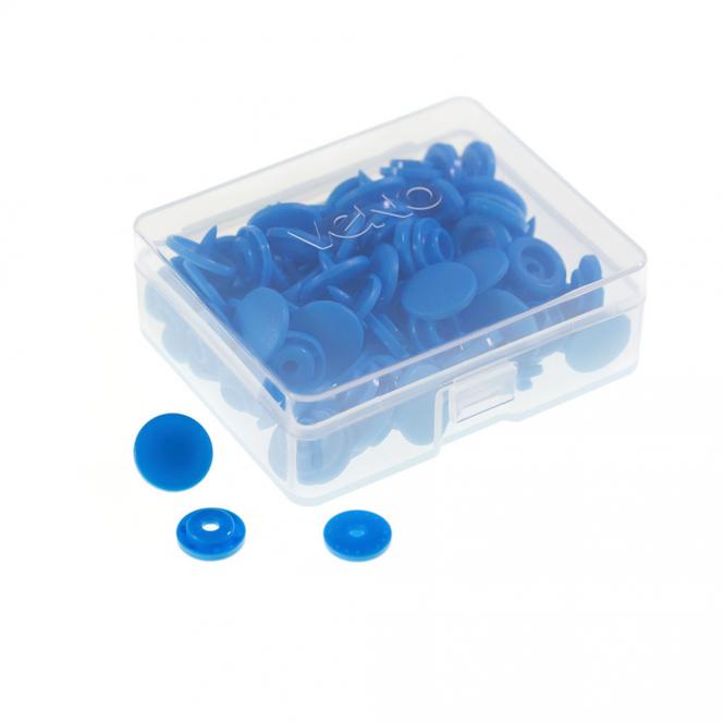 Wholesale VENO-snaps 25 pcs - ocean blue