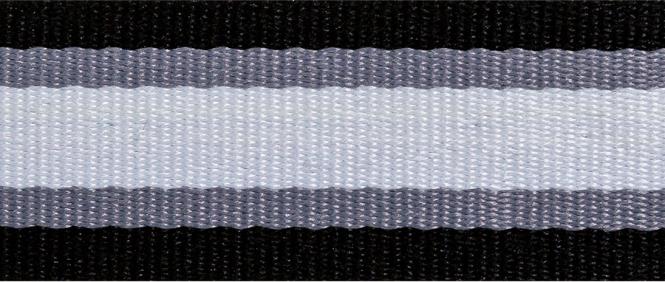 Wholesale Belt webbing 38mm striped black