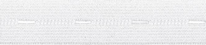 Wholesale Button-Hole Elastic 25mm White Sold By The Meter